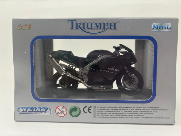 WELLY Miniature Moto 1/18° Triumph Daytona 955I