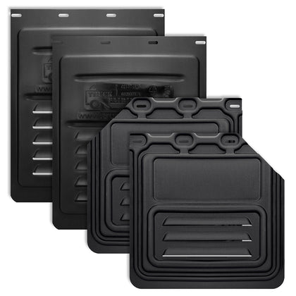 TruckFairings Mud Flaps Set (24 X 24 Cut N 24 X 30 Regular)
