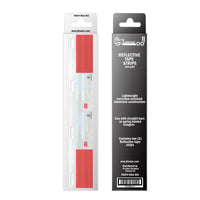 3M Reflective Tape Aluminum Straight Strip 24"x3" For Truck Trailer Mudflap Hanger - 1 Pair