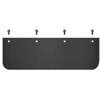 TruckFairings Mud Flaps Set (24 X 24 No Cut N 24 X 36 Black)
