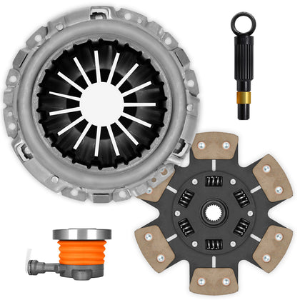 AT Clutches Nissan 370Z V6 3.5L Stage 3 Clutch Kit w/Heavy Duty Slave Cylinder K-06-082 S3 HD