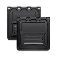 Truck Fairings Black Steel Mud Flap Combo Kit