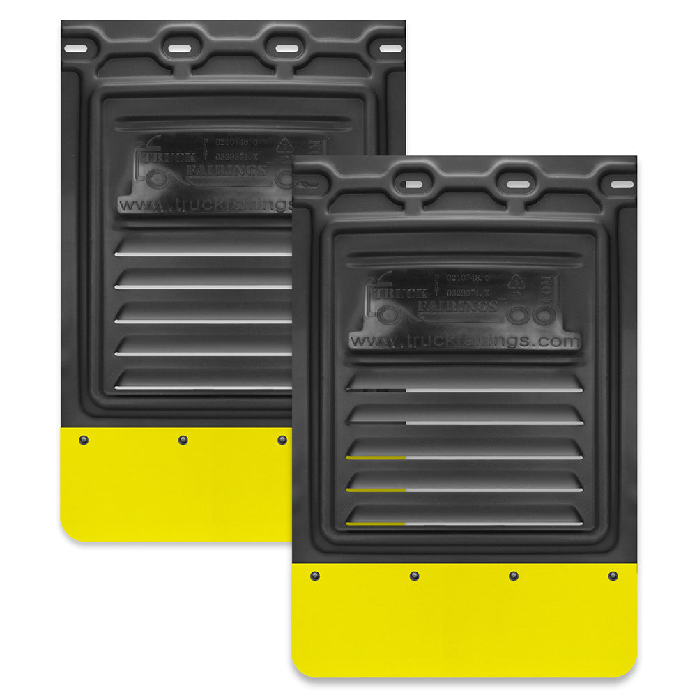 TruckFairings Mud Flaps 24 X 36 Yellow