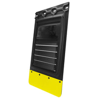 TruckFairings Mud Flaps Set (24 X 24 No Cut N 24 X 36 Yellow)