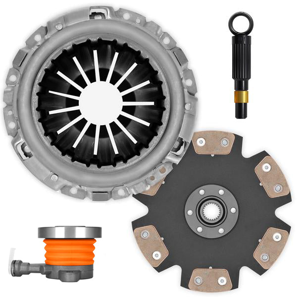 AT Clutches Nissan 350Z V6 3.5L Stage 4 Clutch Kit w/Heavy Duty Slave Cylinder K-06-082 S4HD